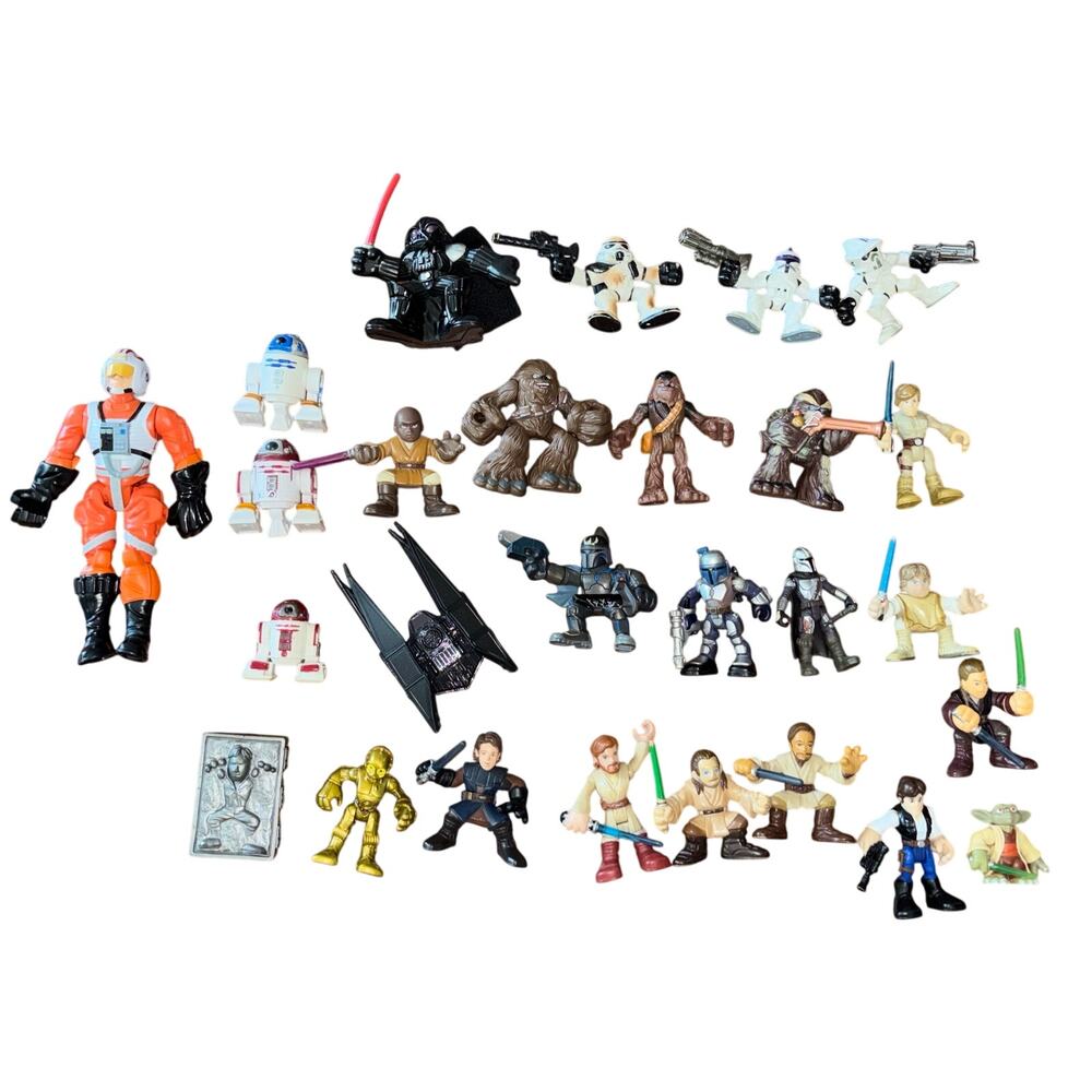 Star Wars Galactic Heroes mixed lot of toys